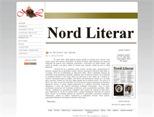 Tablet Screenshot of nord-literar.ro